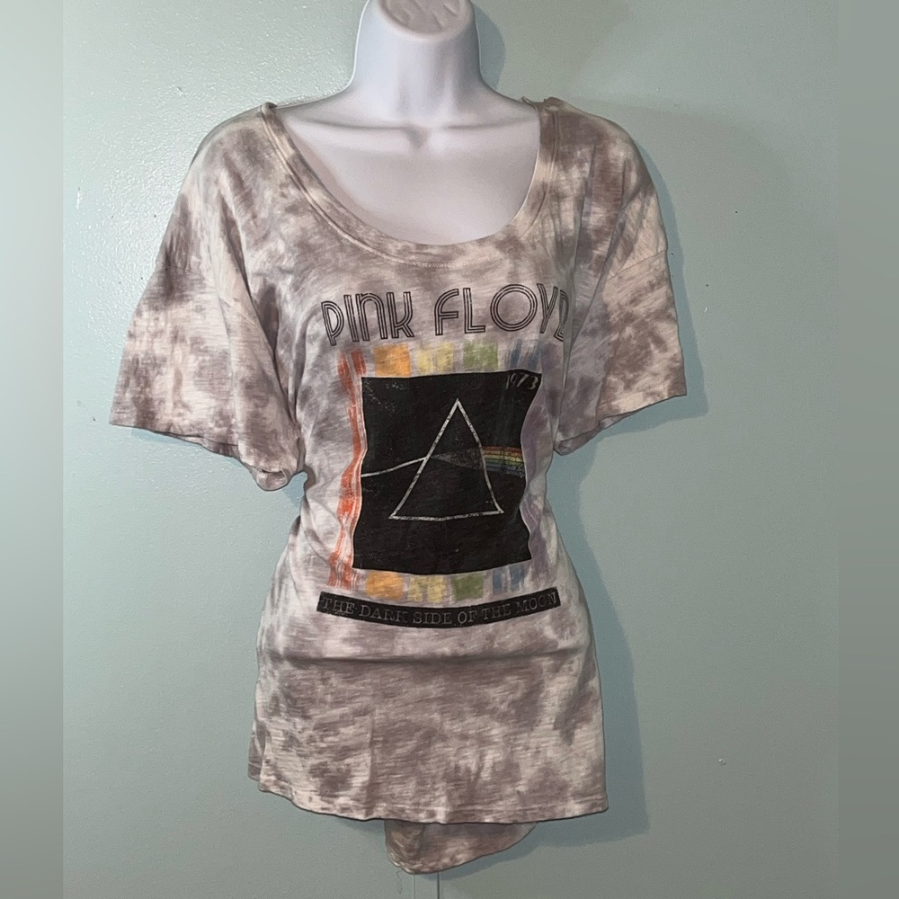 Knit Riot PINK FLOYD Tee‎ Shirt Gray Size Medium